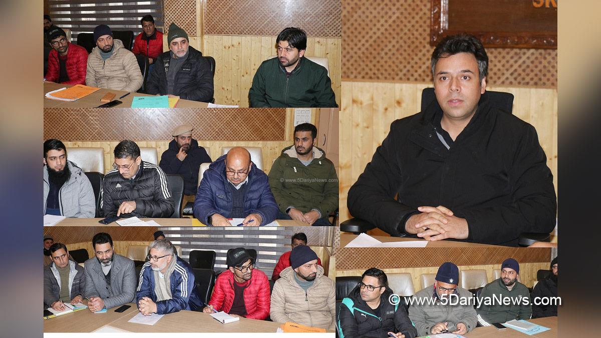 Dr. Bilal Mohi-Ud-Din Bhat, Srinagar, Deputy Commissioner Srinagar, Kashmir, Jammu And Kashmir, Jammu & Kashmir, District Administration Srinagar