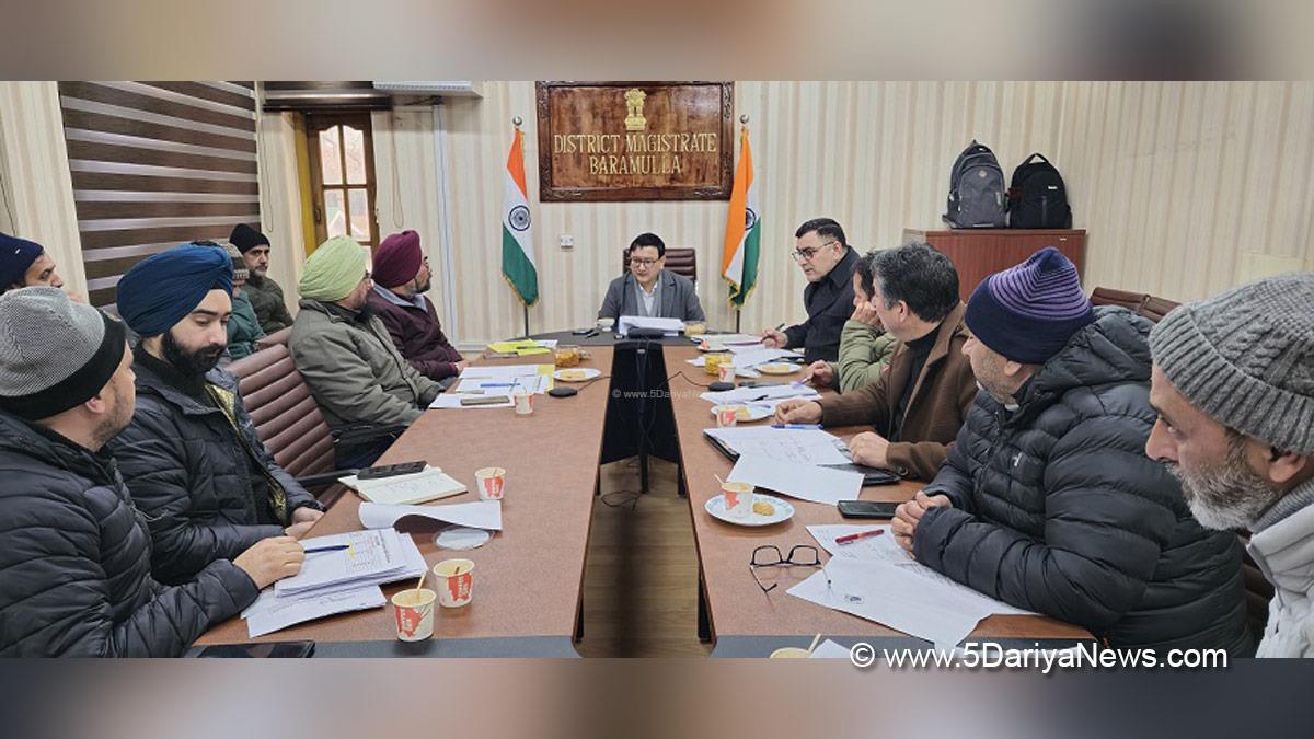 Minga Sherpa, Baramulla, DDC Baramulla, Deputy Commissioner Baramulla, Kashmir, Jammu And Kashmir, Jammu & Kashmir, District Administration Baramulla, District Level Committee, DLC, Holistic Agriculture Development Plan, HADP