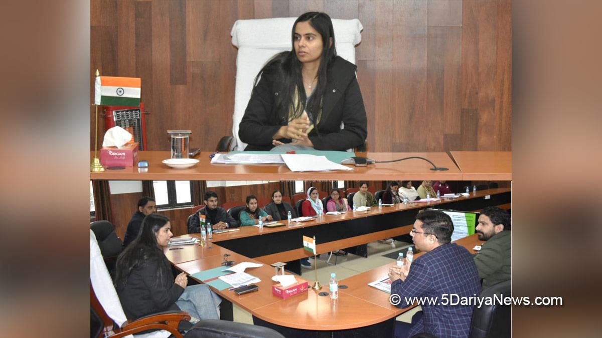 Nidhi Malik, Reasi, Deputy Commissioner Reasi, Kashmir, Jammu And Kashmir, Jammu & Kashmir, District Administration Reasi, Social Welfare Department