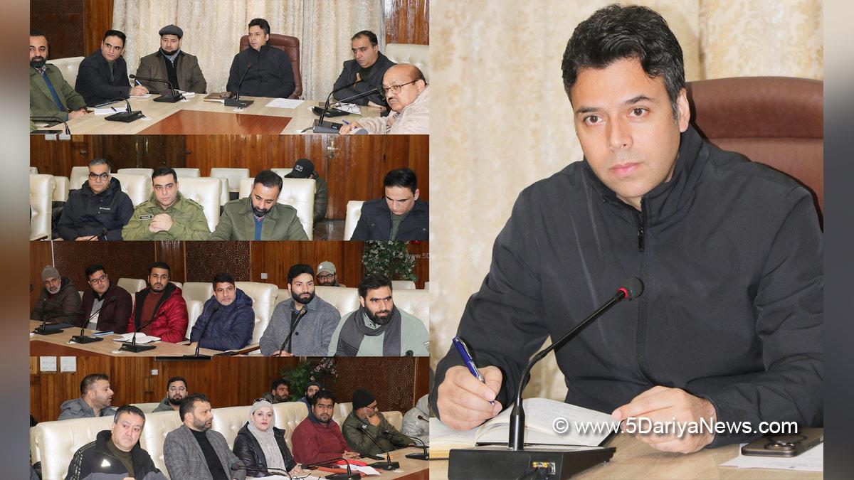 Dr. Bilal Mohi-Ud-Din Bhat, Srinagar, Deputy Commissioner Srinagar, Kashmir, Jammu And Kashmir, Jammu & Kashmir, District Administration Srinagar