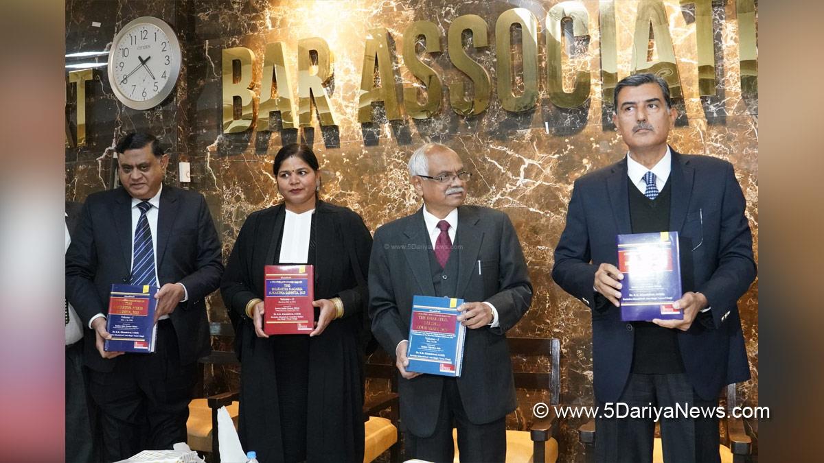 Judiciary, Justice Sheel Nagu, Dr. K.K. Khandelwal, Ajay Kumar Mittal, A Treatise and Commentary on the Bharatiya Nyaya Sanhita, Punjab and Haryana High Court, Chandigarh, Haryana