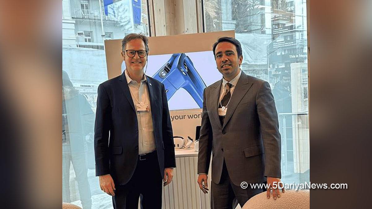 Jayant Chaudhary, Ministry of Skill Development and Entrepreneurship, MSDE, BJP, Bharatiya Janata Party, Nick Clegg, President of Global Affairs, World Economic Forum, Davos