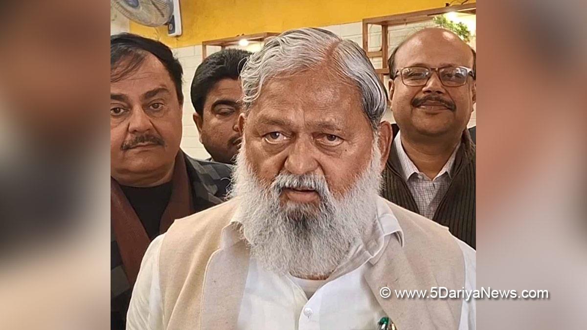 Anil Vij, Haryana, Ambala, Bharatiya Janata Party, BJP, BJP Haryana