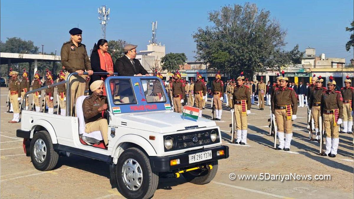  Vishesh Sarangal, DC Moga, Deputy Commissioner Moga, Moga, 76th Republic Day,Republic Day 2025,Republic Day of India,Republic Day Parade 2025