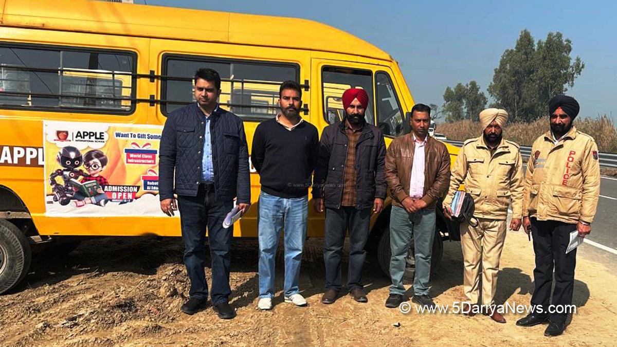 Safe School Vahan Policy, School, School Bus, Transport, School Buses, Safe School Transport Policy, Sri Mukatsar Sahib