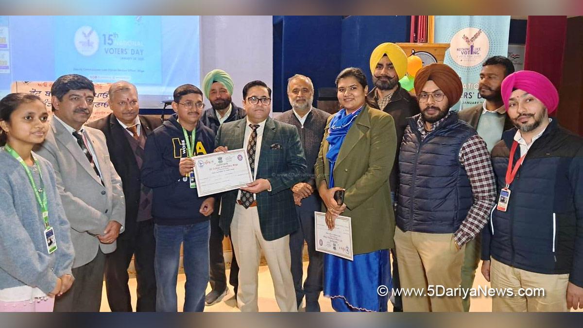 Vishesh Sarangal, DC Moga, Deputy Commissioner Moga, Moga