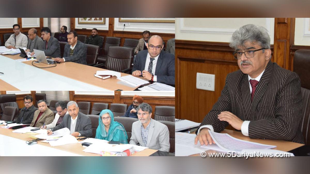 Atal Dulloo, Kashmir, Jammu And Kashmir, Jammu & Kashmir, Chief Secretary Kashmir, Public Works Department, PWD