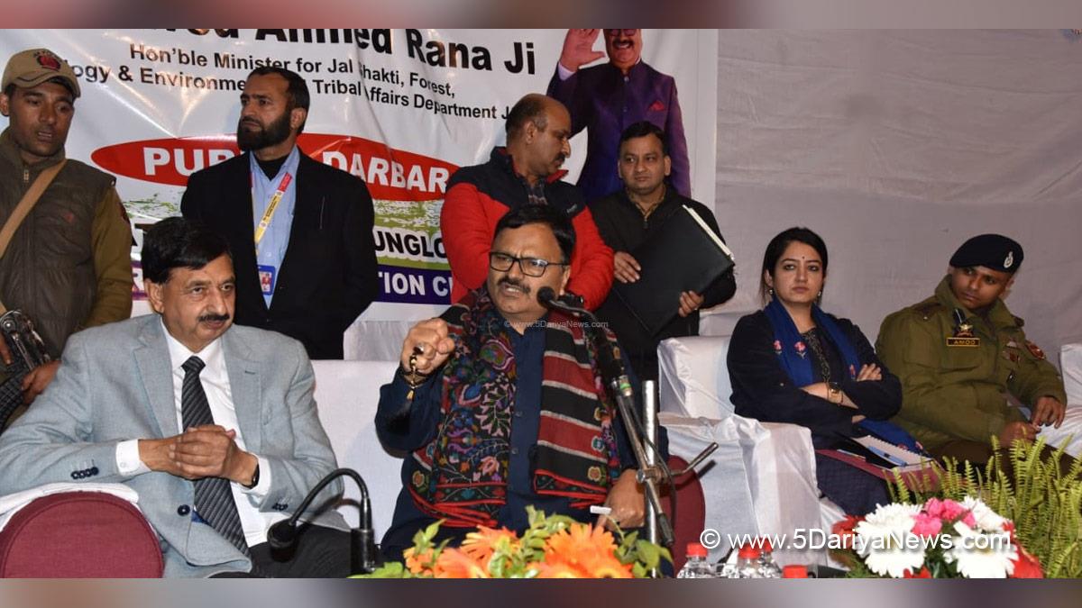 Javed Ahmed Rana, Javed Rana, Jammu and Kashmir National Conference, National Conference, Kashmir, Jammu And Kashmir, Jammu & Kashmir, Saloni Rai, Udhampur, DDC Udhampur, District Development Commissioner Udhampur
