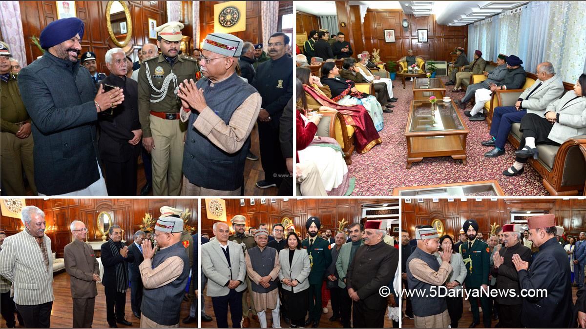 Shiv Pratap Shukla, Himachal Pradesh, Himachal, Bharatiya Janata Party, BJP, BJP Himachal, Shimla, Raj Bhawan,Jai Ram Thakur, Vikramaditya Singh, Himachal Pradesh,Kewal Singh Pathania, 76th Republic Day,Republic Day of India, Republic Day 2025, Republic Day Parade 2025, National flag