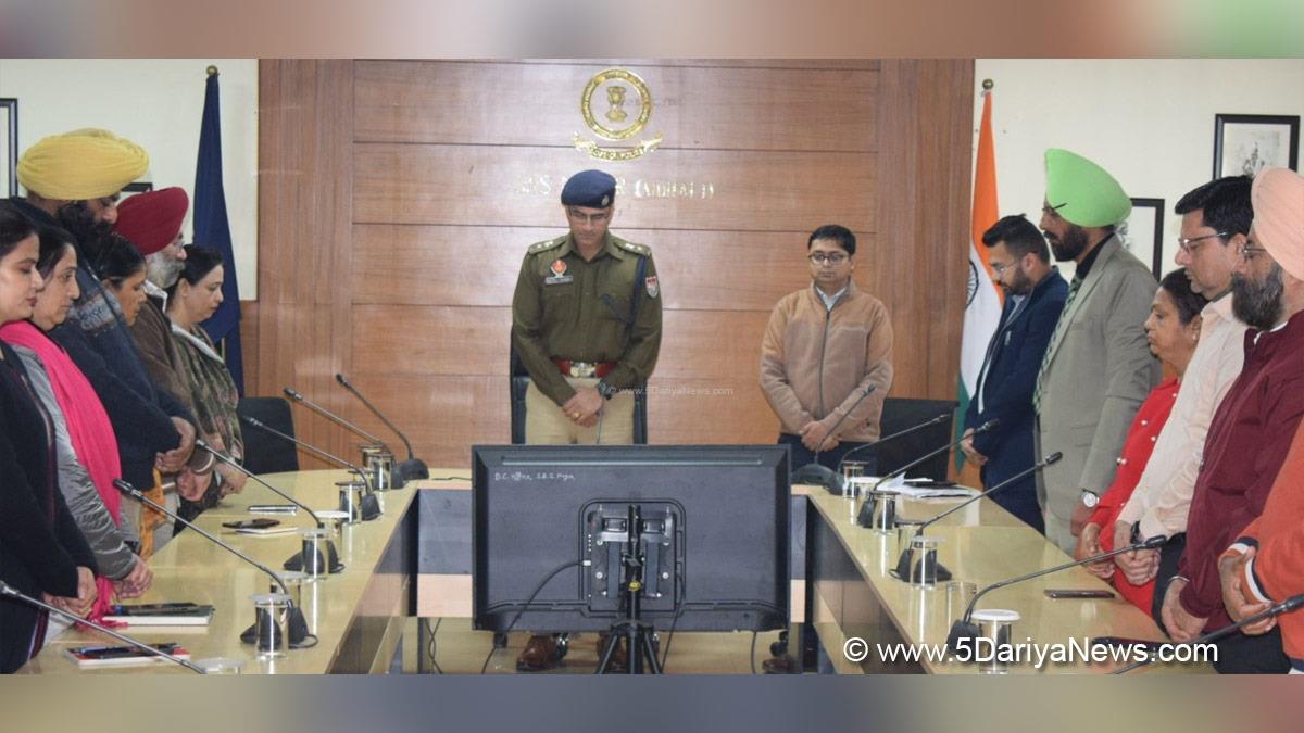 Senior Superintendent of Police, SSP, Deepak Pareek, Additional Deputy Commissioner, Viraj S Tidke, SAS Nagar, Mohali
