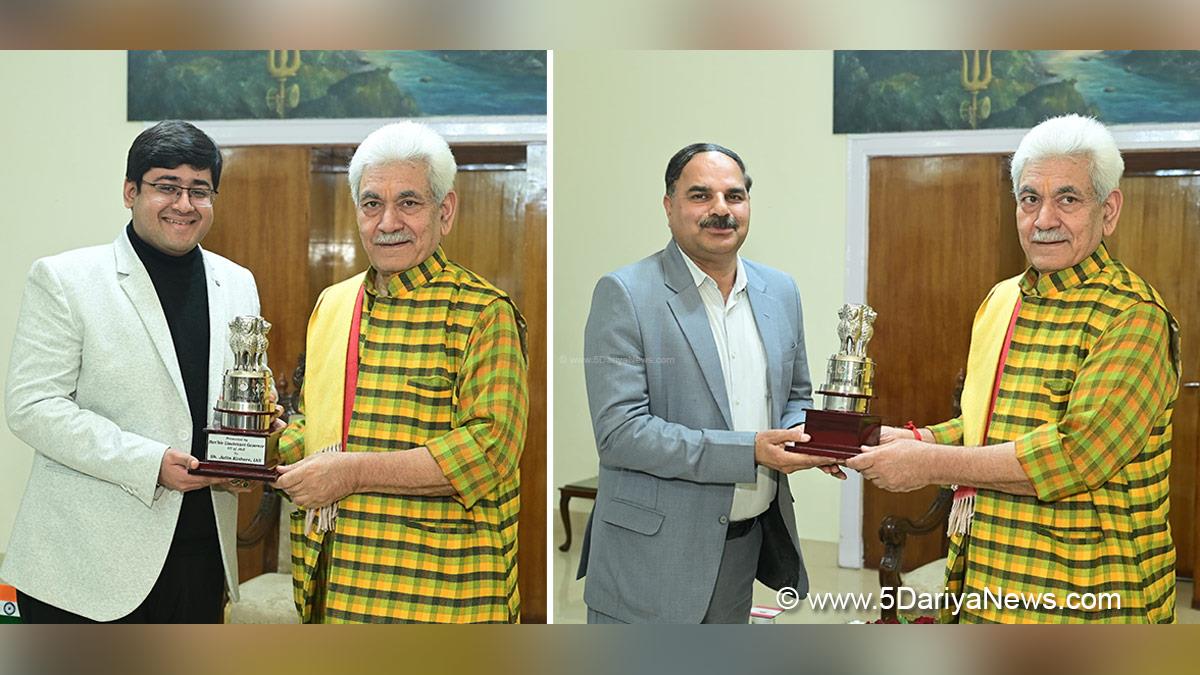 Manoj Sinha, Lieutenant Governor J&K, Raj Bhavan, Jammu, Srinagar, Kashmir, Jammu And Kashmir, Jammu & Kashmir, Additional Secretary, Jatin Kishore, Physician, Dr Vijay Sagar