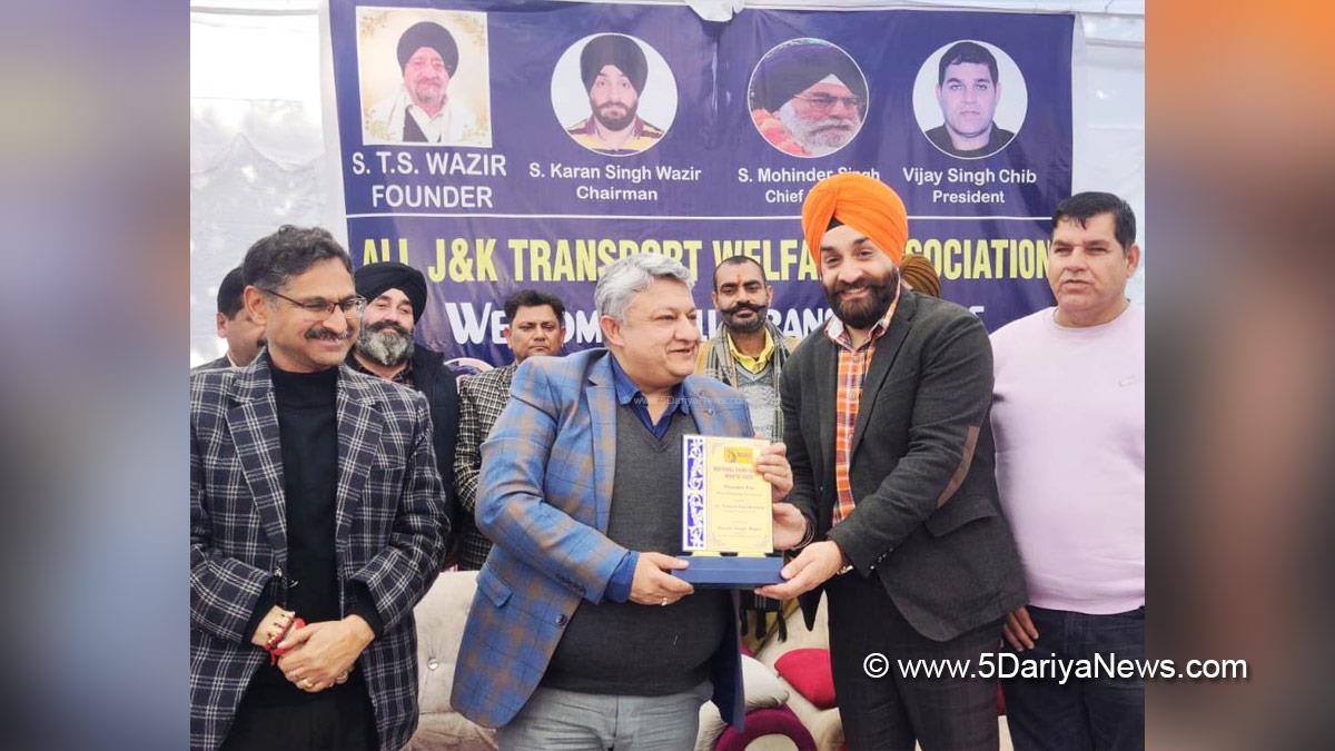 Vishesh Mahajan, Vishesh Paul Mahajan, Transport Commissioner J&K, Jammu And Kashmir, Jammu & Kashmir