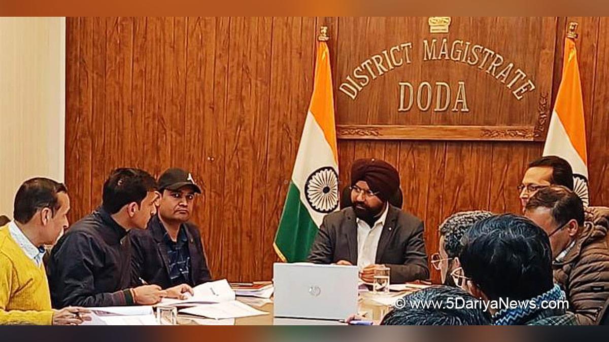 Harvinder Singh, Doda, Deputy Commissioner Doda, Kashmir, Jammu And Kashmir, Jammu & Kashmir, District Administration Doda, Change of Land Use, CLU