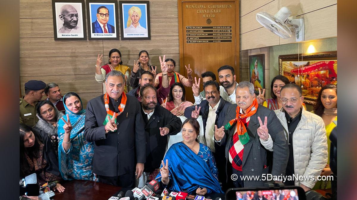 Sanjay Tandon, BJP Chandigarh, Bharatiya Janata Party, BJP, Arun Sood, Jatinder Pal Malhotra