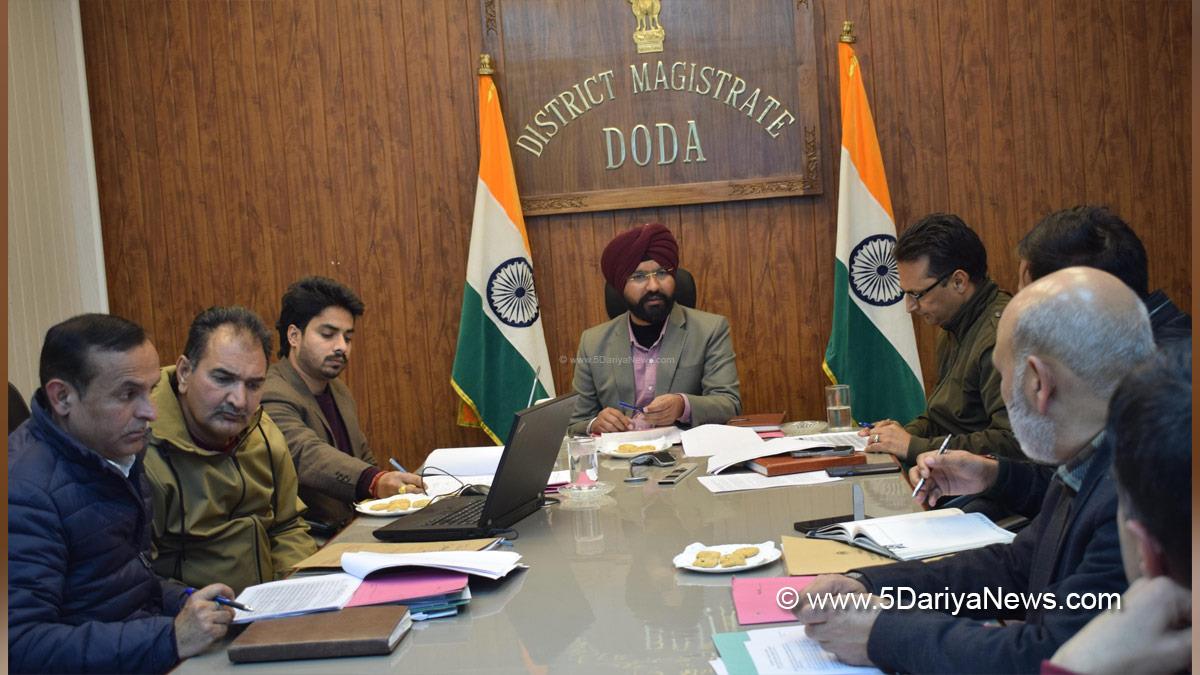Harvinder Singh, Doda, Deputy Commissioner Doda, Kashmir, Jammu And Kashmir, Jammu & Kashmir, District Administration Doda, Primary Agricultural Credit Societies, PACS