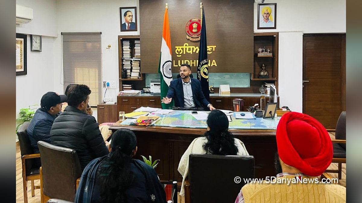 Jitendra Jorwal, DC Ludhiana, Ludhiana, Deputy Commissioner Ludhiana, Schools of Eminence, SOE, Public Works Department, PWD