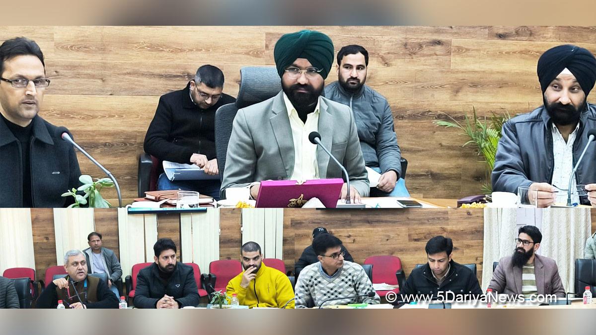 Harvinder Singh, Doda, Deputy Commissioner Doda, Kashmir, Jammu And Kashmir, Jammu & Kashmir, District Administration Doda, District Level Task Force Committee, DLTFC, Jammu and Kashmir Rural Employment Generation Programme, JKREGP