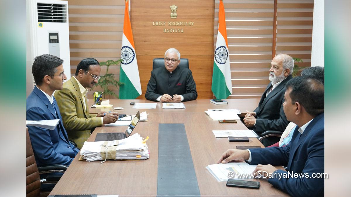 Dr. Vivek Joshi,Chief Secretary Haryana,Haryana Chief Secretary,Haryana