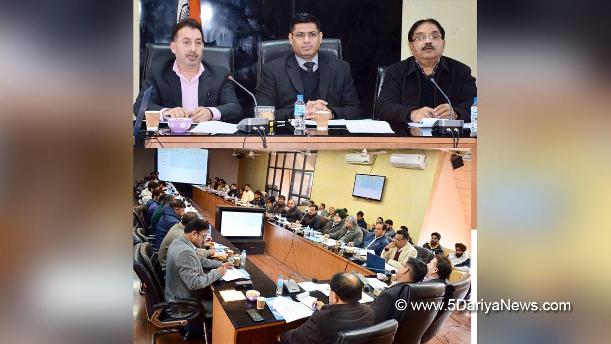 Vikas Kundal, Poonch, Deputy Commissioner Poonch, Kashmir, Jammu And Kashmir, Jammu & Kashmir, District Administration Poonch, Khursheed Ahmad Shah, Jal Jeevan Mission, JJM