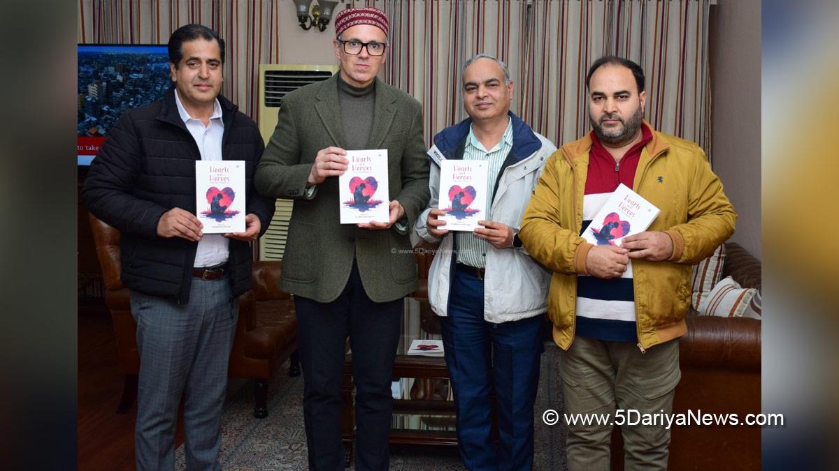 Omar Abdullah, Chief Minister of J&K, Jammu and Kashmir National Conference, National Conference, Srinagar, Kashmir, Jammu And Kashmir, Jammu & Kashmir, Hearts and Heroes, Kulbhushan Kumar