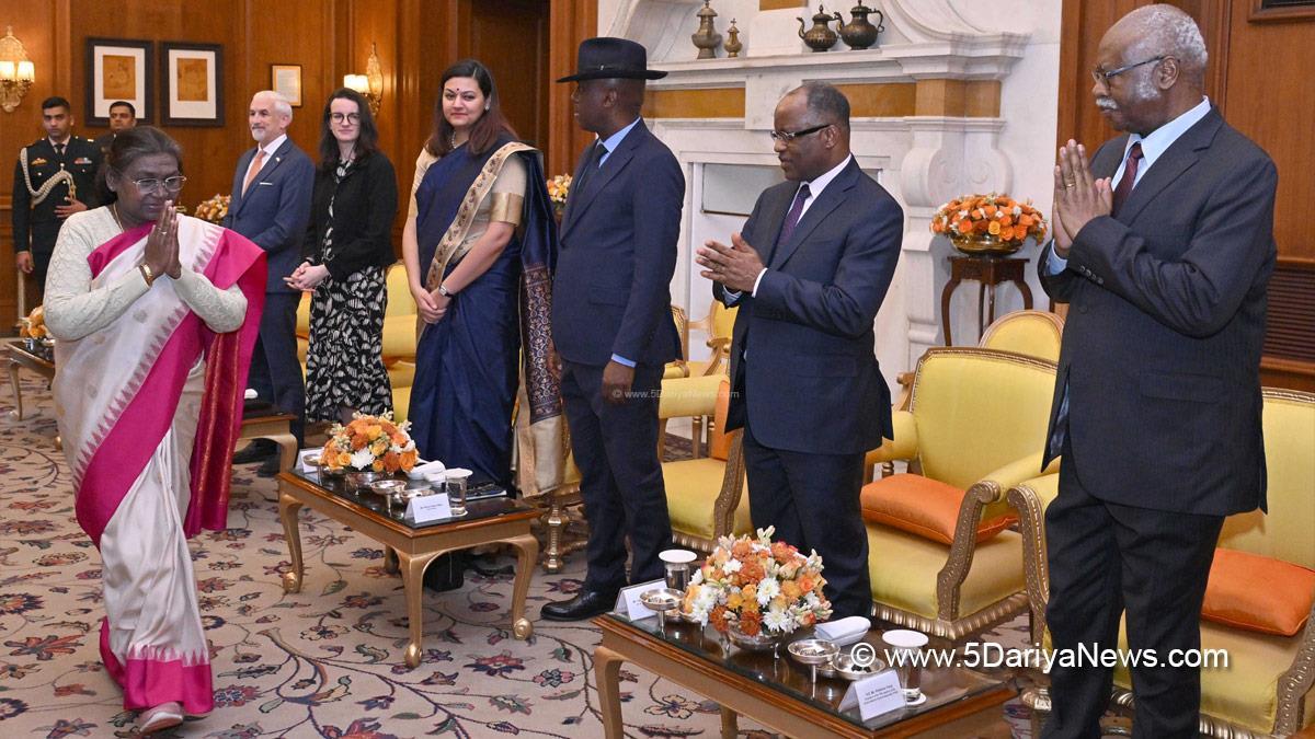 Droupadi Murmu, President of India, President, Indian President, Rashtrapati, Philemon Yang, United Nations General Assembly, UNGA