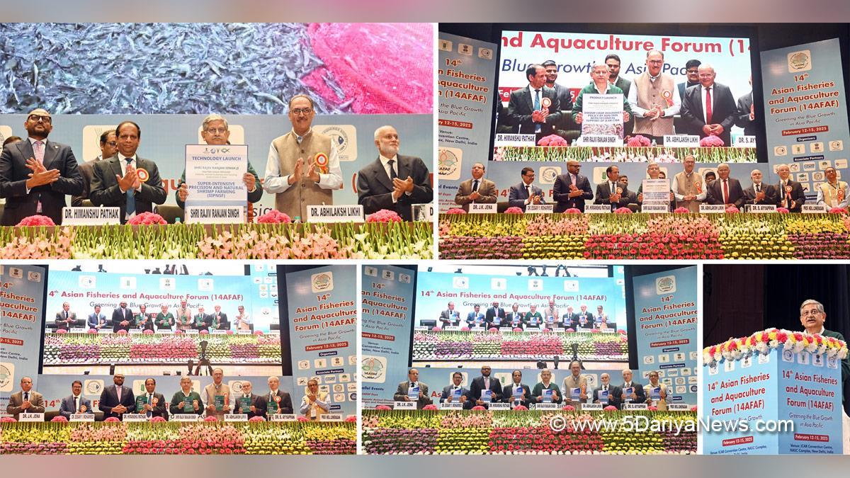 Rajiv Ranjan Singh, Bharatiya Janata Party, BJP, 14th Asian Fisheries and Aquaculture Forum, 14th AFAF, Pusa Campus, New Delhi, Pradhan Mantri Matsya Sampada Yojana, PMMSY