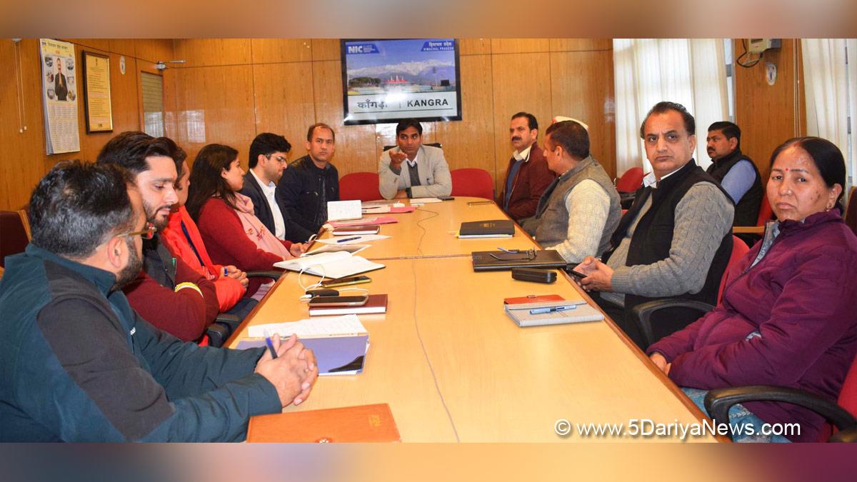 Hemraj Bairwa, Deputy Commissioner Kangra, Himachal Pradesh,DC Kangra