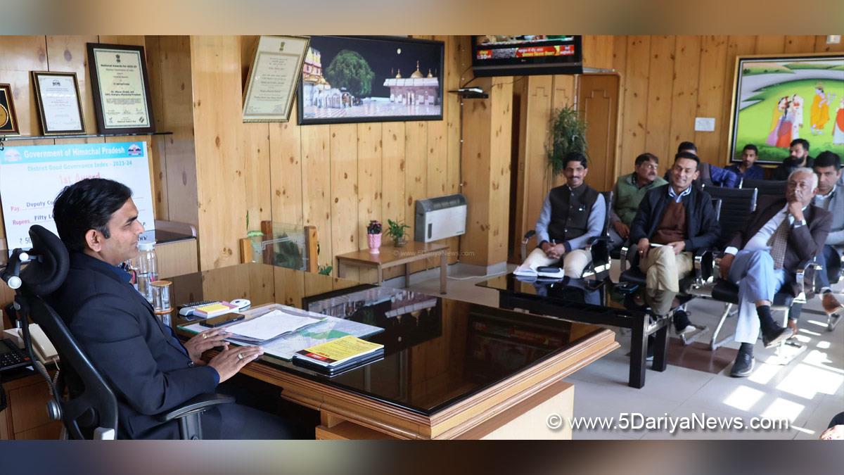 Hemraj Bairwa, Deputy Commissioner Kangra, Himachal Pradesh,DC Kangra
