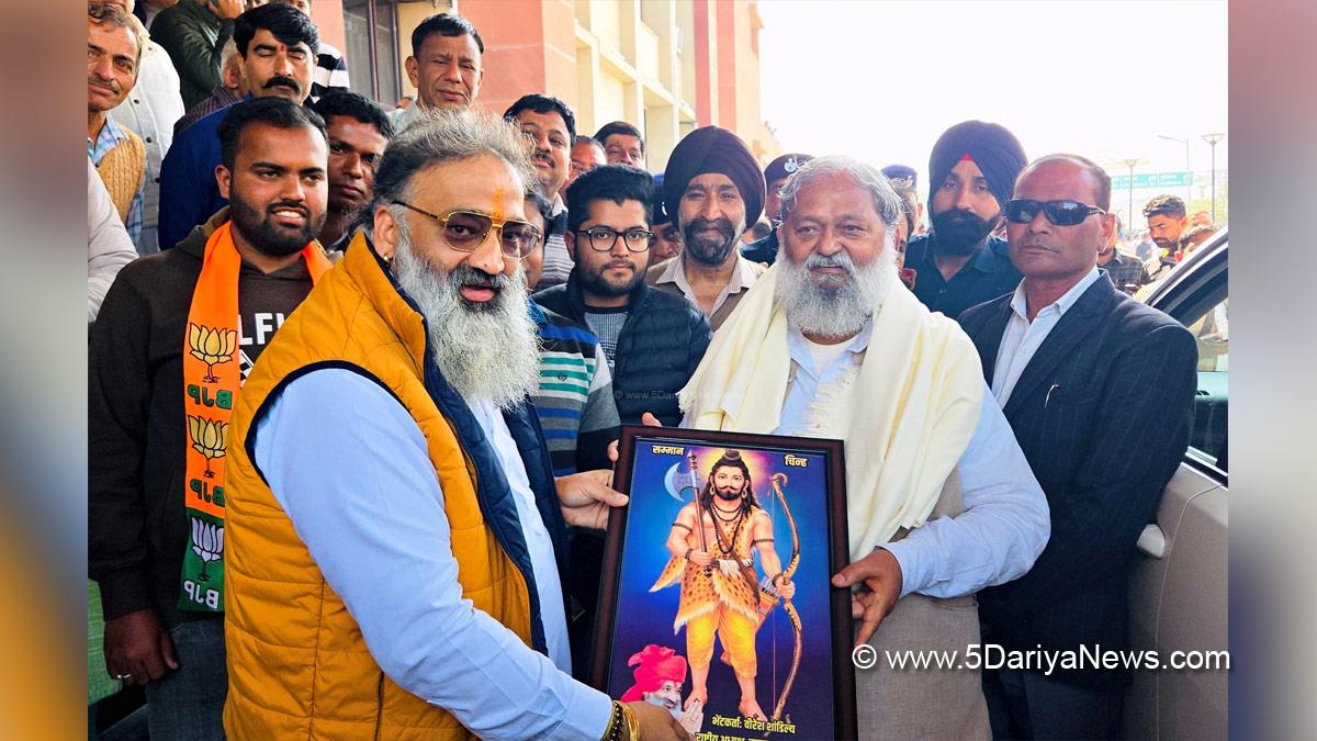Anil Vij, Haryana, Ambala, Bharatiya Janata Party, BJP, BJP Haryana, Viresh Shandilya, Anti Terrorist Front India, ATFI