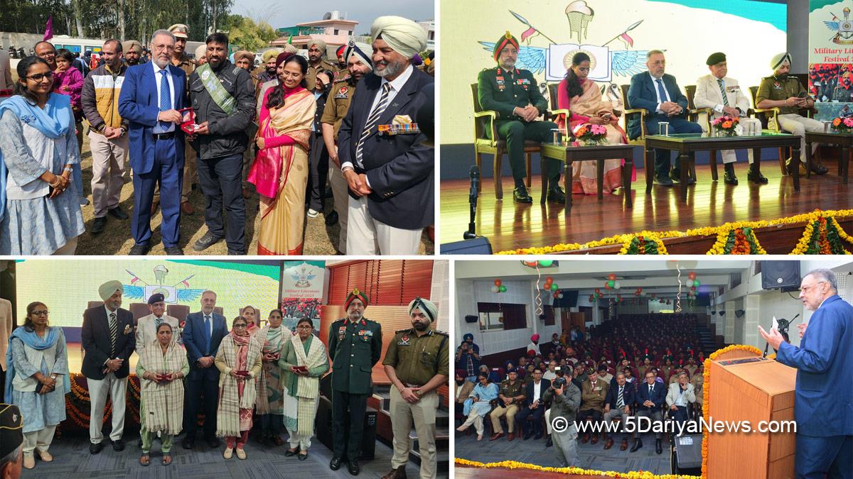 Dr. Balbir Singh, Patiala, AAP, Aam Aadmi Party, Aam Aadmi Party Punjab, AAP Punjab, Government of Punjab, Punjab Government, Preeti Yadav, Dr. Preeti Yadav, DC Patiala, Deputy Commissioner Patiala, Patiala, Military Literature Festival, Military, Patiala, TS Shergill, Patiala Military Literature Festival