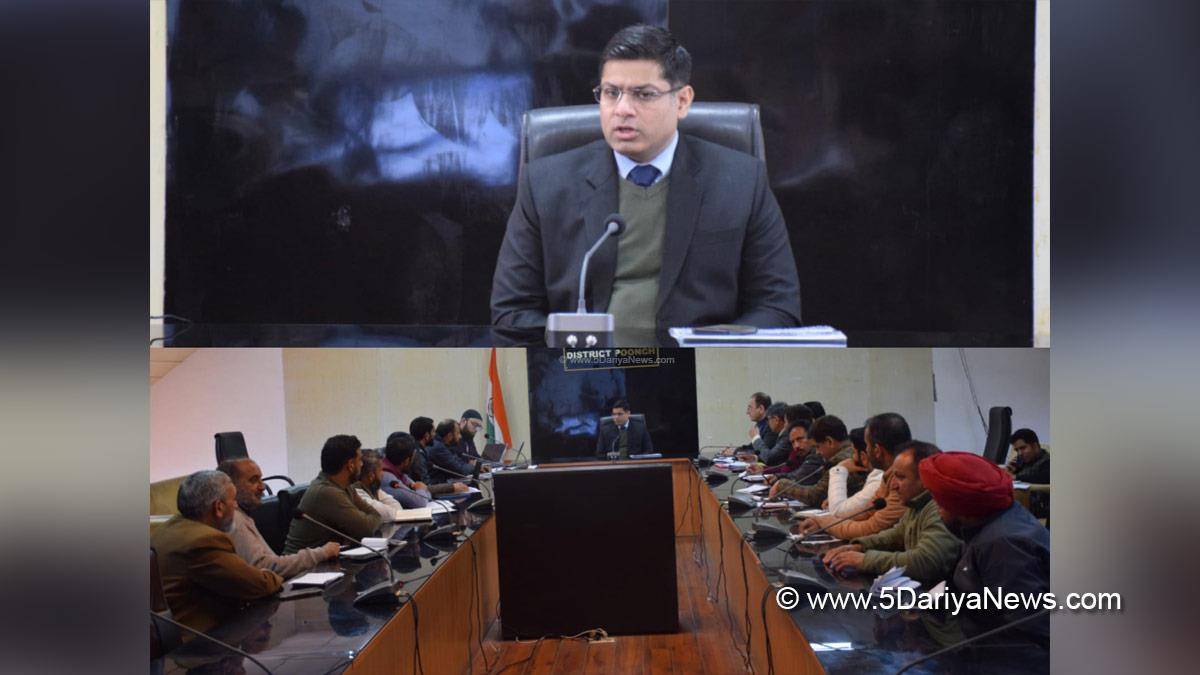 Vikas Kundal, Poonch, Deputy Commissioner Poonch, Kashmir, Jammu And Kashmir, Jammu & Kashmir, District Administration Poonch, Revamped Distribution Sector Scheme, RDSS
