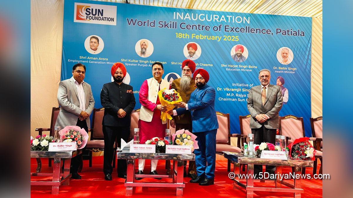 Aman Arora, AAP, Aam Aadmi Party, AAP Punjab, Aam Aadmi Party Punjab,Government of Punjab, Punjab Government, Kultar Singh Sandhwan,Dr. Balbir Singh, Dr. Vikramjit Singh Sahney, Ajit Pal Singh Kohli, Patiala, World Skill Center 