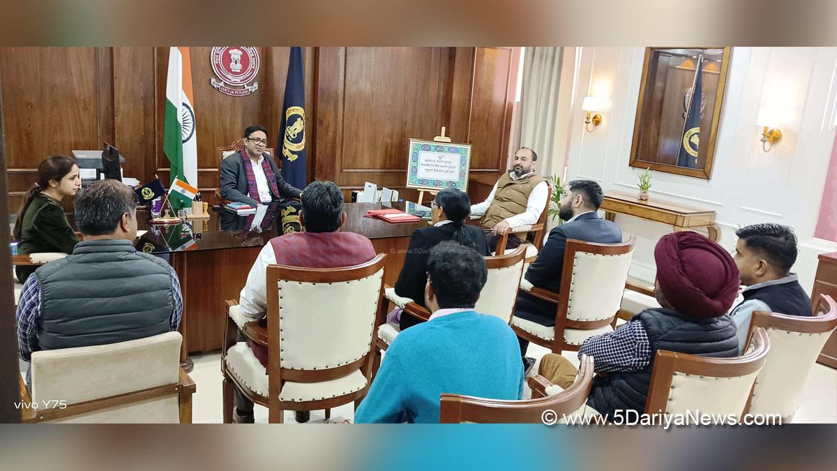 Abhijit Kaplish, DC Sri Mukatsar Sahib, Sri Mukatsar Sahib, Deputy Commissioner Sri Mukatsar Sahib, Dr. Sanjeev Kumar