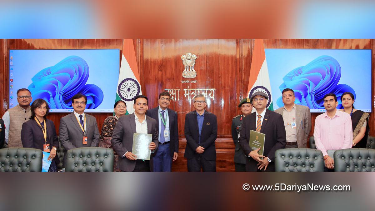 Military, Army, Indian Army, Ministry of Defence, Rough Terrain Fork Lift Truck, RTFLT, Indian Navy, Navy, Bengaluru, Indian Airforce, Defence Secretary, Rajesh Kumar Singh, Aatmnirbhar Bharat