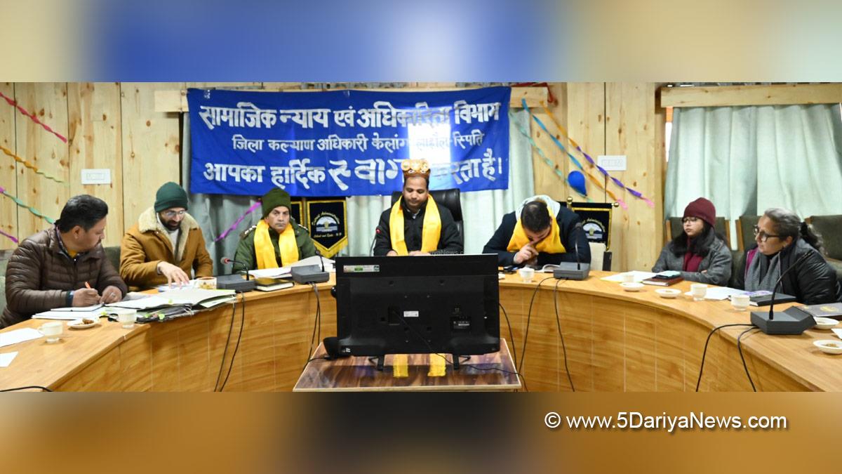 Rahul Kumar, Deputy Commissioner Lahaul Spiti, Himachal Pradesh, DC Lahaul Spiti, Keylong