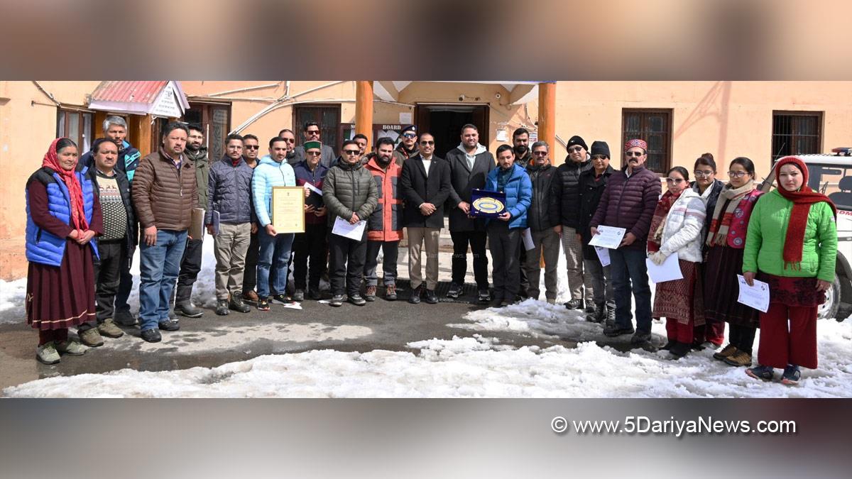 Rahul Kumar,DC Lahaul & Spiti,Deputy Commissioner DC Lahaul & Spiti,Himachal Pradesh