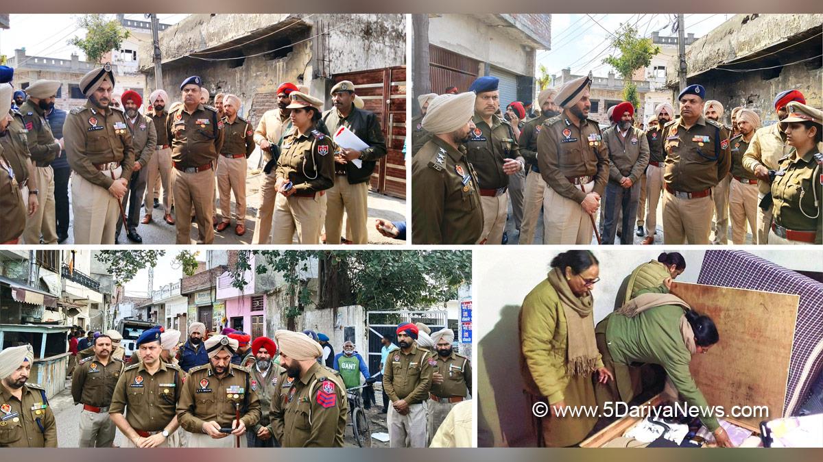 Punjab Police, Police, Crime News, Anti Drug Mission, Drive Against Drugs, Comprehensive Action against Drug Abuse, CADA, Nasha Mukt Bharat Abhiyan, Cordon & Search Operation, CASO