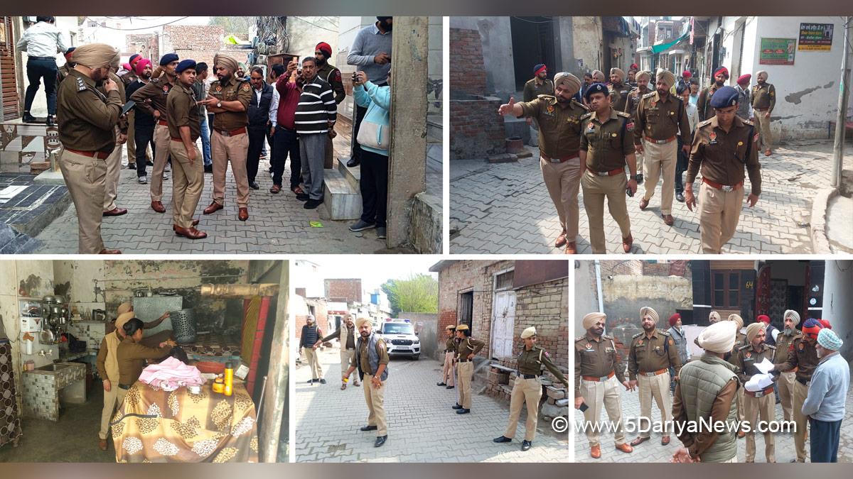Crime News Punjab, Punjab Police, Police, Crime News, Barnala Police, Barnala, Anti Drug Mission, Drive Against Drugs, Comprehensive Action against Drug Abuse, CADA, Nasha Mukt Bharat Abhiyan, Cordon & Search Operation, CASO
