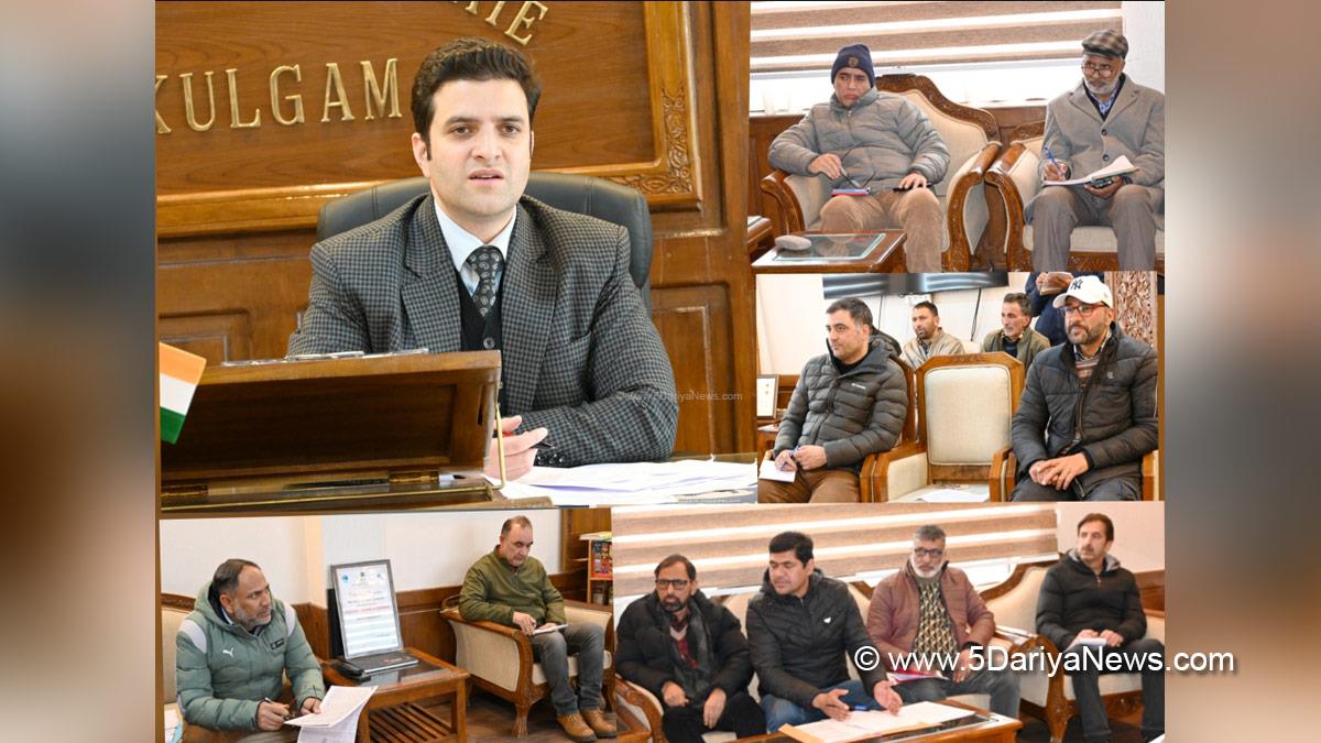 Athar Aamir Khan, Kulgam, Deputy Commissioner Kulgam, Kashmir, Jammu And Kashmir, Jammu & Kashmir, District Administration Kulgam, Eklavya Model Residential School Tangmarg