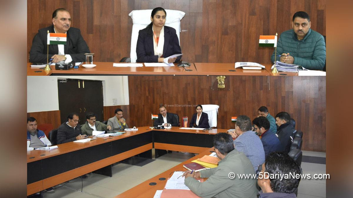 Nidhi Malik, Reasi, Deputy Commissioner Reasi, Kashmir, Jammu And Kashmir, Jammu & Kashmir, District Administration Reasi, Holistic Agriculture Development Programme, HADP