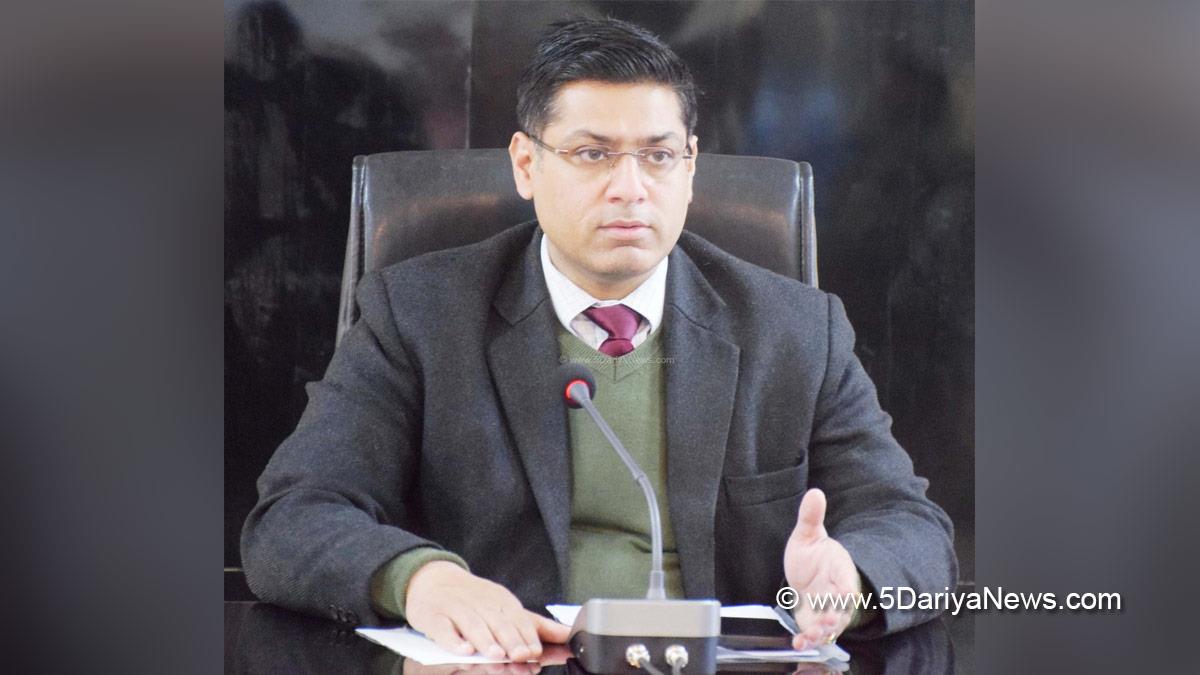 Vikas Kundal, Poonch, Deputy Commissioner Poonch, Kashmir, Jammu And Kashmir, Jammu & Kashmir, District Administration Poonch, Holistic Agriculture Development Plan, HADP, Kisan Credit Card, KCC