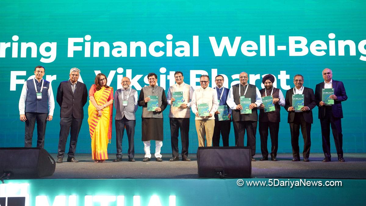 Piyush Goyal, Commerce and Industry Minister, BJP, Bharatiya Janata Party, Association of Mutual Funds in India, AMFI, Mutual Fund Summit 2025, Mumbai