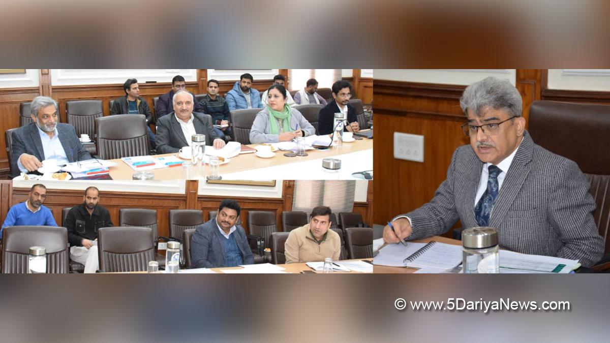 Atal Dulloo, Kashmir, Jammu And Kashmir, Jammu & Kashmir, Chief Secretary Kashmir, Rural Development Department, RDD, Mohammad Aijaz Asad