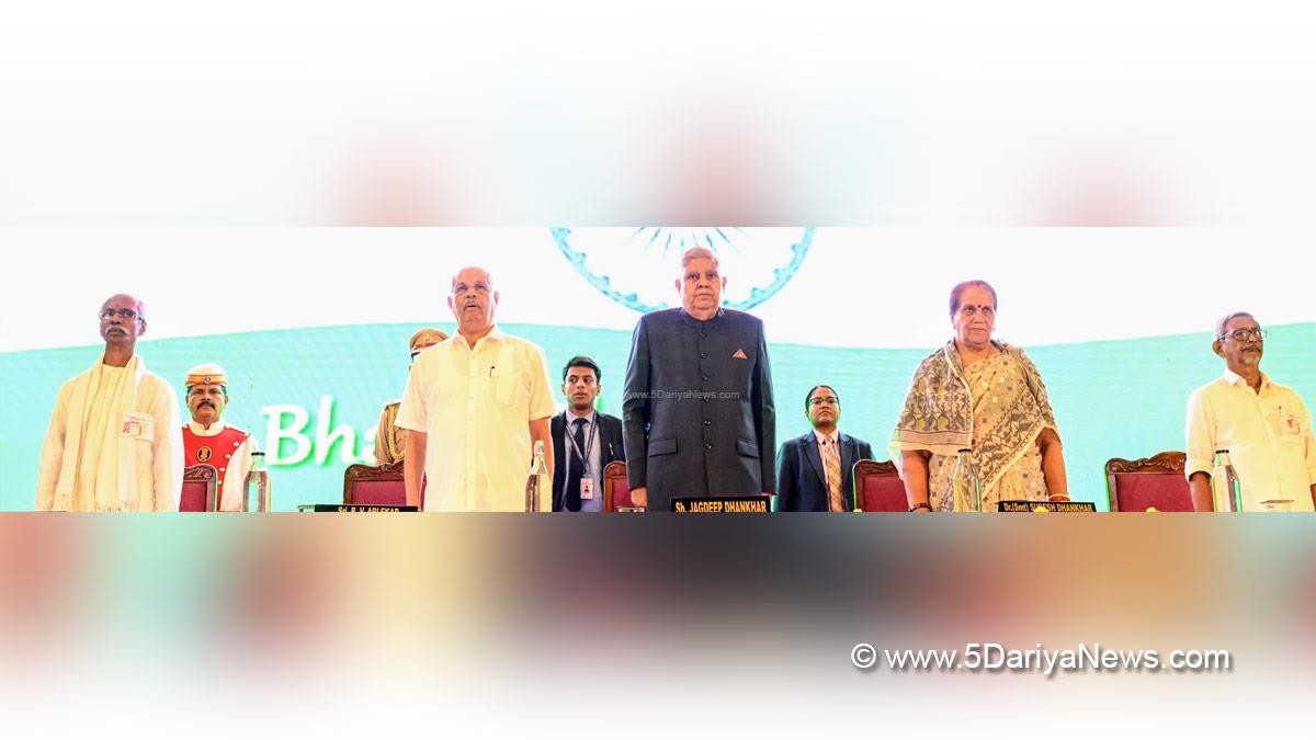 Jagdeep Dhankhar, Vice President of India, BJP, Bharatiya Janata Party, Rajendra Arlekar, Governor of Kerala, V Muraleedharan