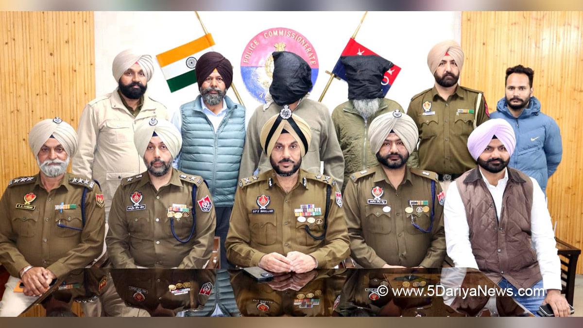 Crime News Punjab, Punjab Police, Police, Crime News, Amritsar Police, Amritsar, Gurpreet Singh Bhullar, Anti Drug Mission, Drive Against Drugs, Comprehensive Action against Drug Abuse, CADA, Nasha Mukt Bharat Abhiyan, War Against Drugs, Yudh Nashian Virudh