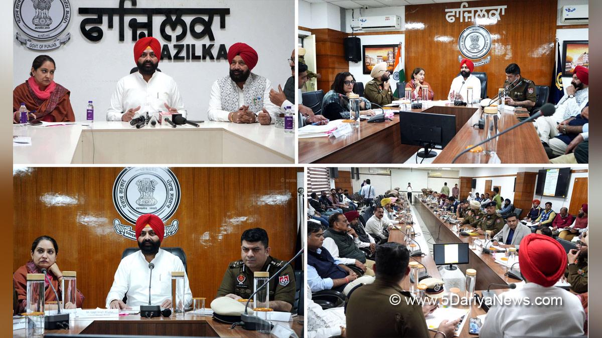  Laljit Singh Bhullar, AAP, Aam Aadmi Party, Aam Aadmi Party Punjab, AAP Punjab, Government of Punjab, Punjab Government, Fauja Singh Sarari, Amarpreet Kaur Sandhu, DC Fazilka, Fazilka, Deputy Commissioner Fazilka, Anti Drug Mission, Yudh Nashian Virudh