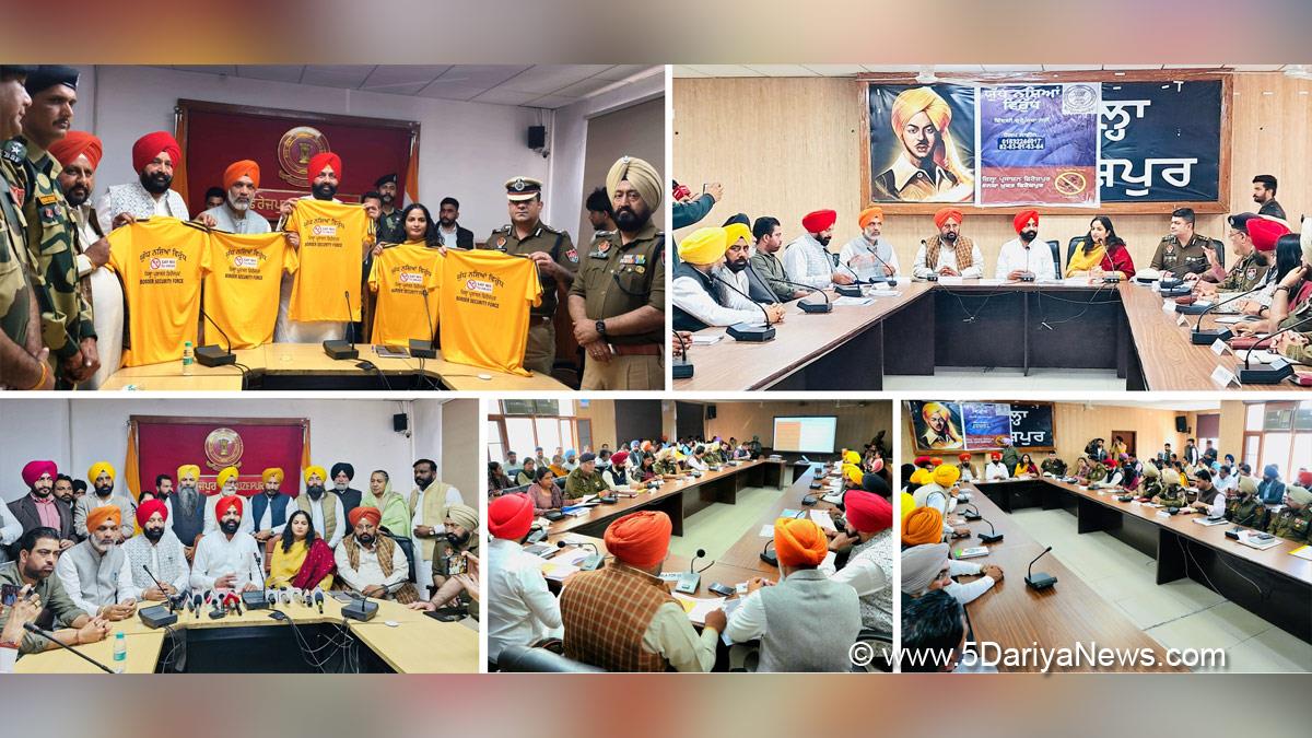 Laljit Singh Bhullar, AAP, Aam Aadmi Party, Aam Aadmi Party Punjab, AAP Punjab, Government of Punjab, Punjab Government, Ranbir Singh Bhullar, Rajneesh Kumar Dahiya,Fauja Singh Sarari,Deepshikha Sharma, DC Ferozepur, Deputy Commissioner Ferozepur, Ferozepur, Anti Drug Mission, Yudh Nashian Virudh