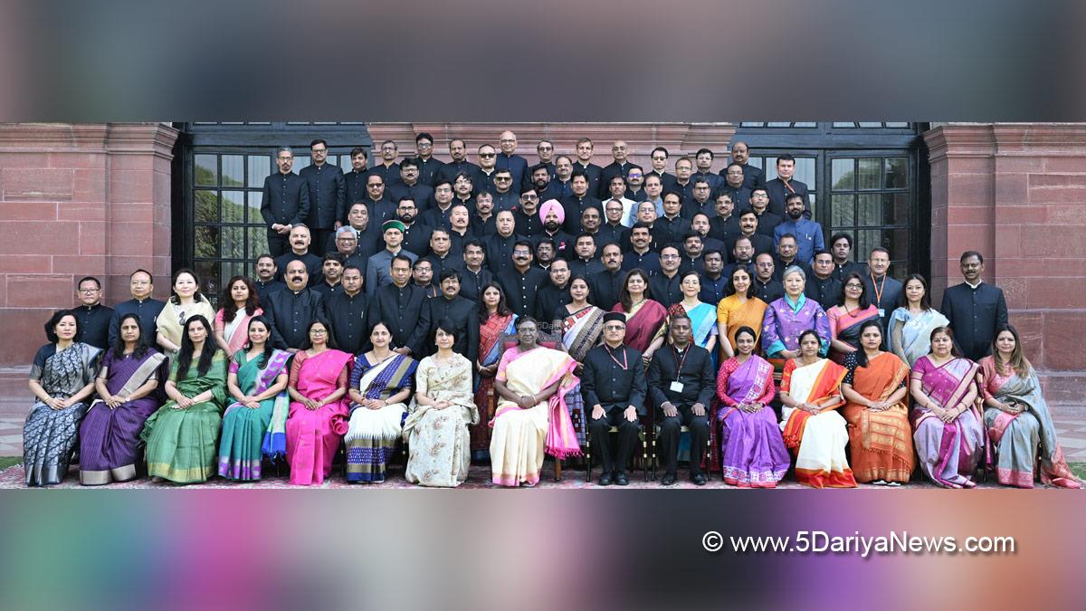 Droupadi Murmu, President of India, President, Indian President, Rashtrapati, 126th Induction Training Programme, LBSNAA, IAS Officers