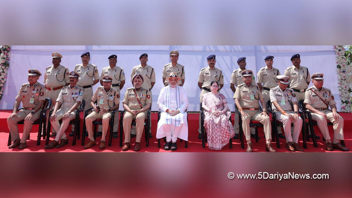 Amit Shah, Union Home Minister, BJP, Bharatiya Janata Party, CISF Raising Day, 56th Raising Day, Central Industrial Security Force, CISF, Thakkolam, Tamil Nadu