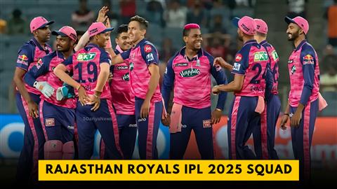 Rajasthan Royals IPL 2025 Squad